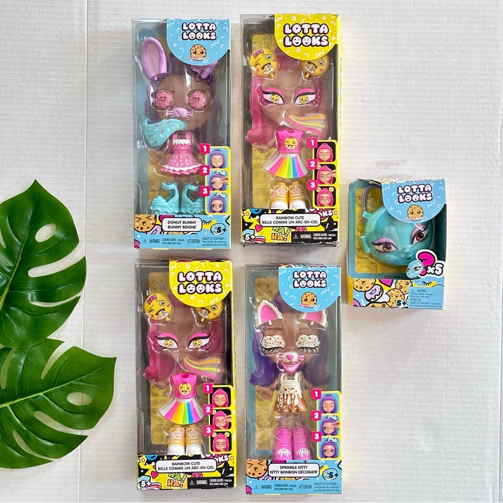 Lotta Looks Faces & Keychain NEW